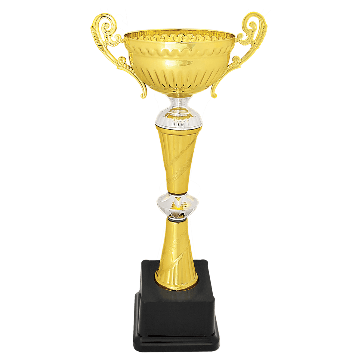 12" Gold/Silver Completed Metal Cup Trophy