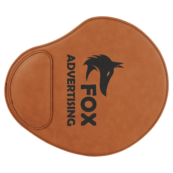 9" x 10 1/4" Laserable Leatherette Mouse Pad - Rawhide