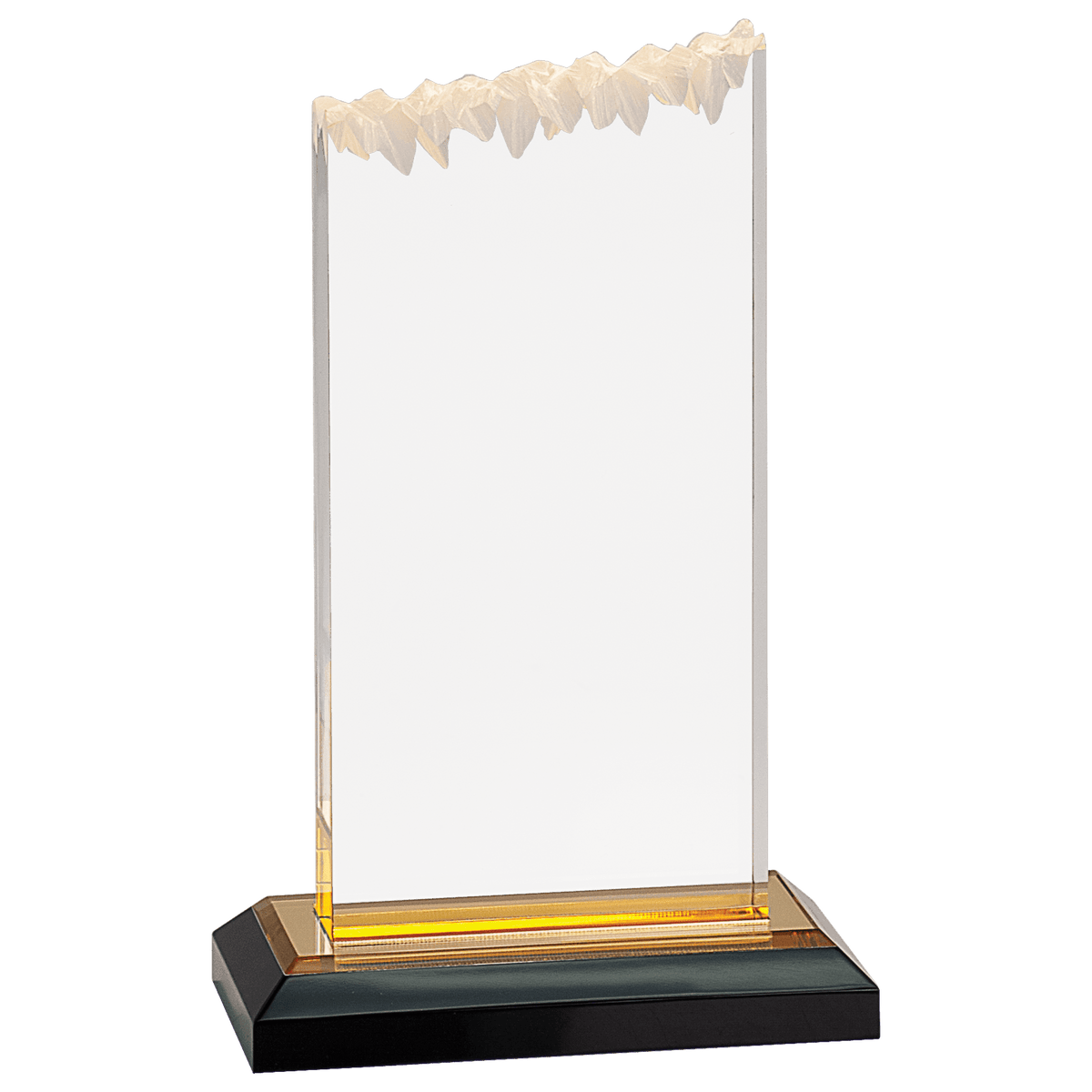 5" x 8" Gold Frosted Impress Acrylic Award
