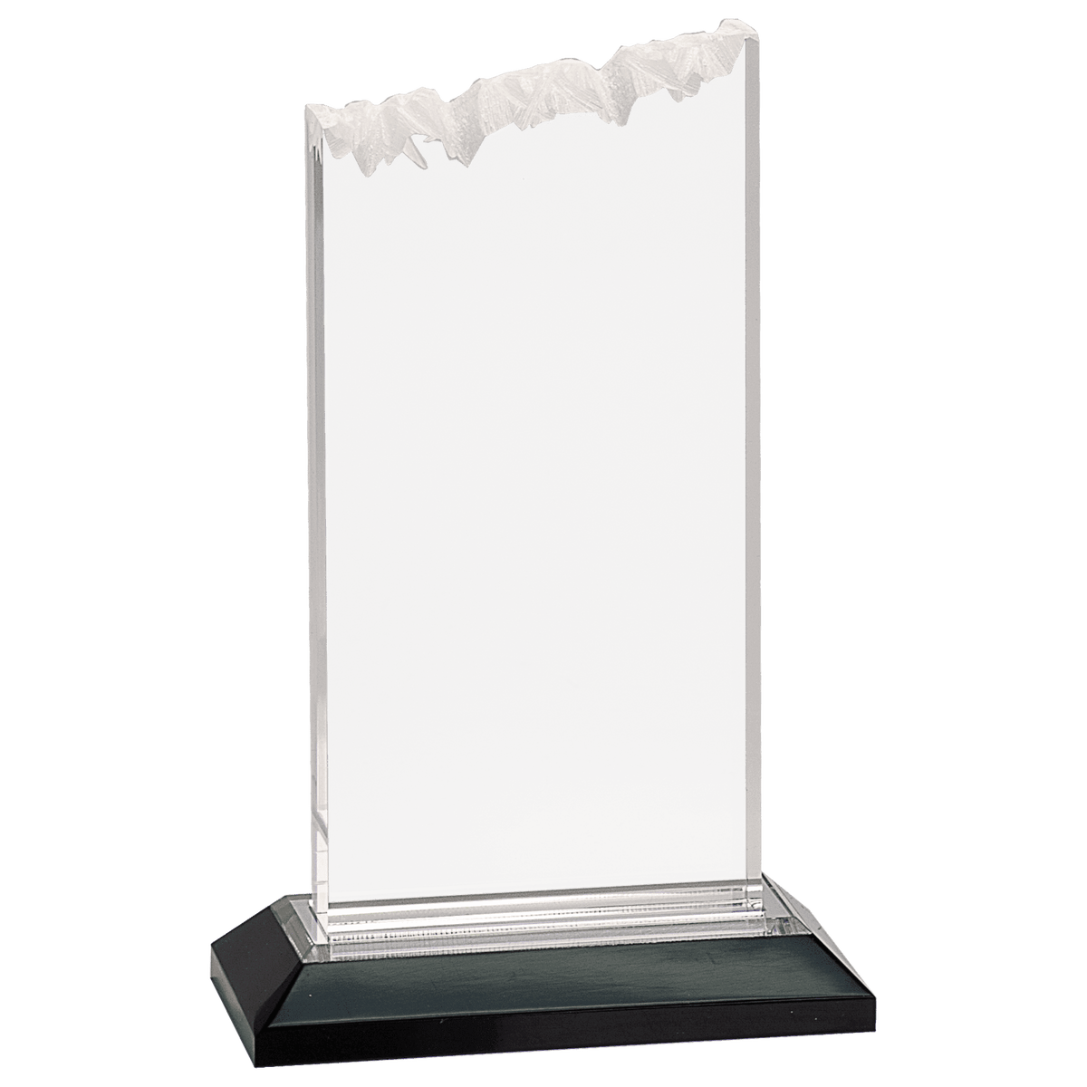 5" x 8" Silver Frosted Impress Acrylic Award