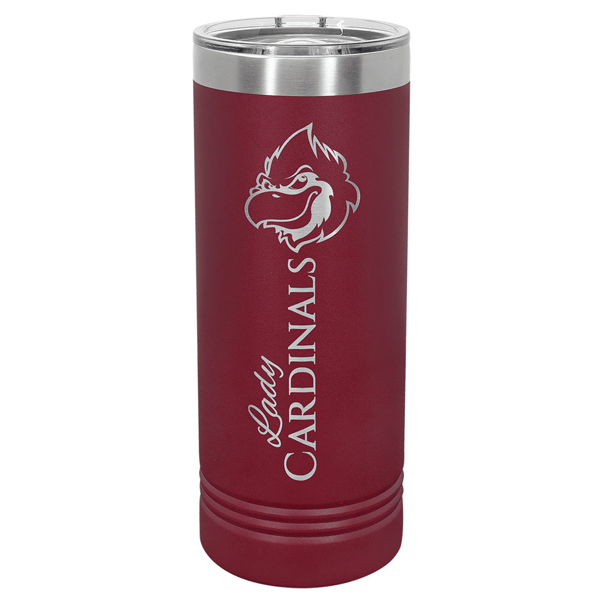 Maroon Polar Camel 22 oz. Skinny Tumbler with Slider Lid