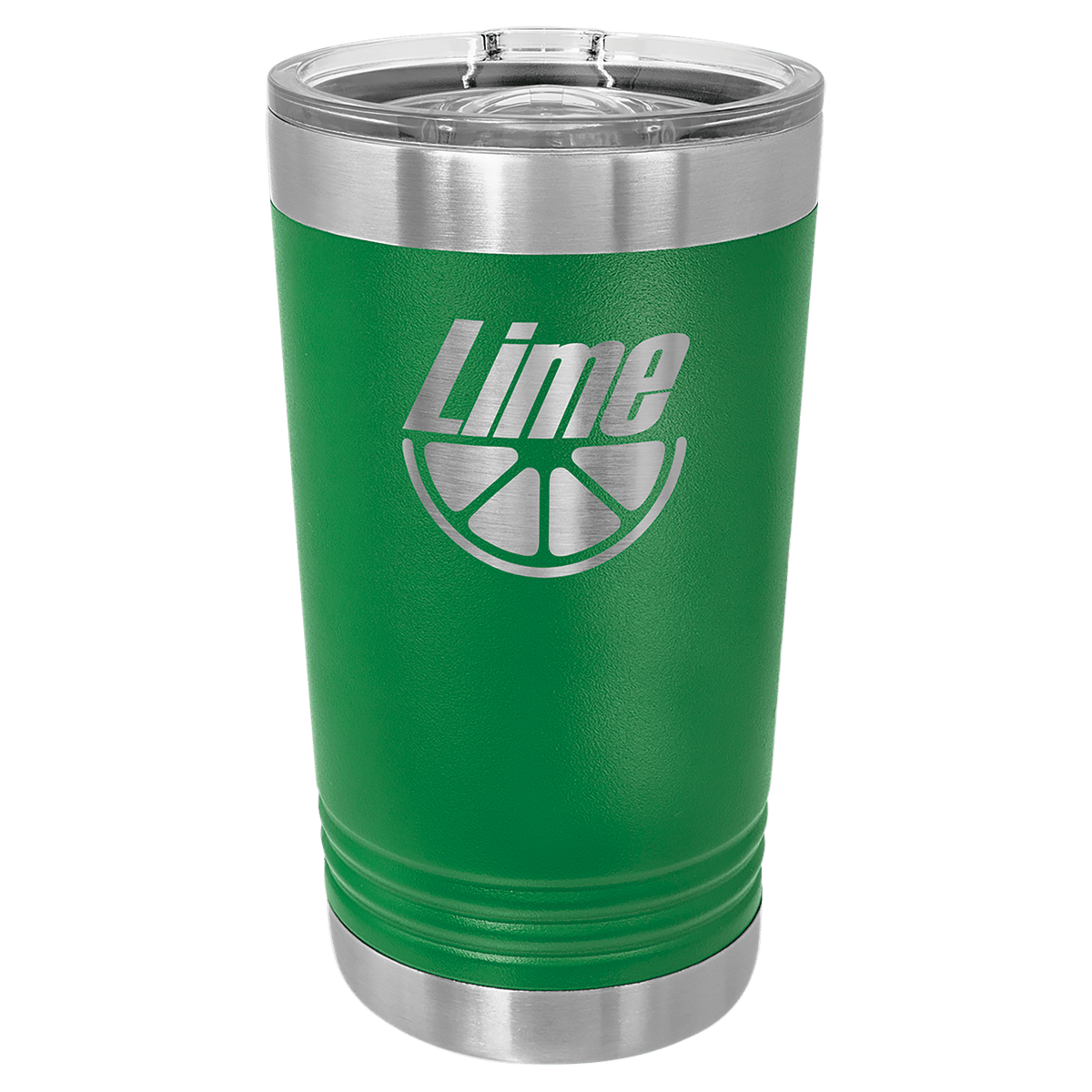 Green Polar Camel 16 oz. Pint with Slider Lid
