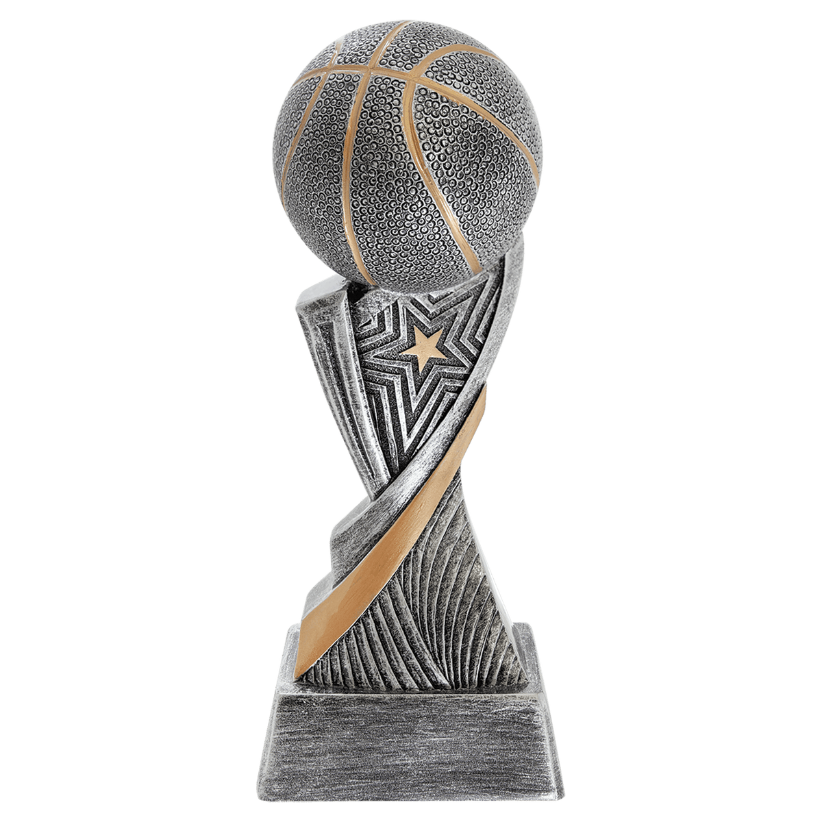 8" Basketball Aspire Resin