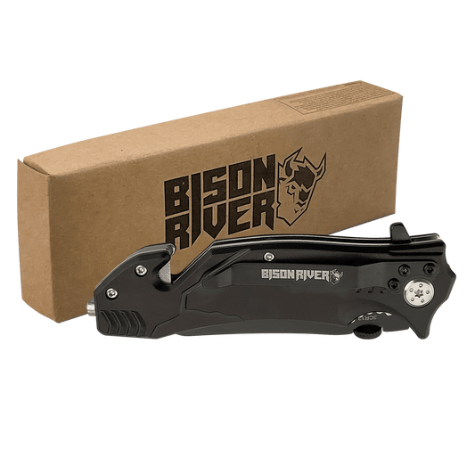 4 1/2" Rescue Knife - Black