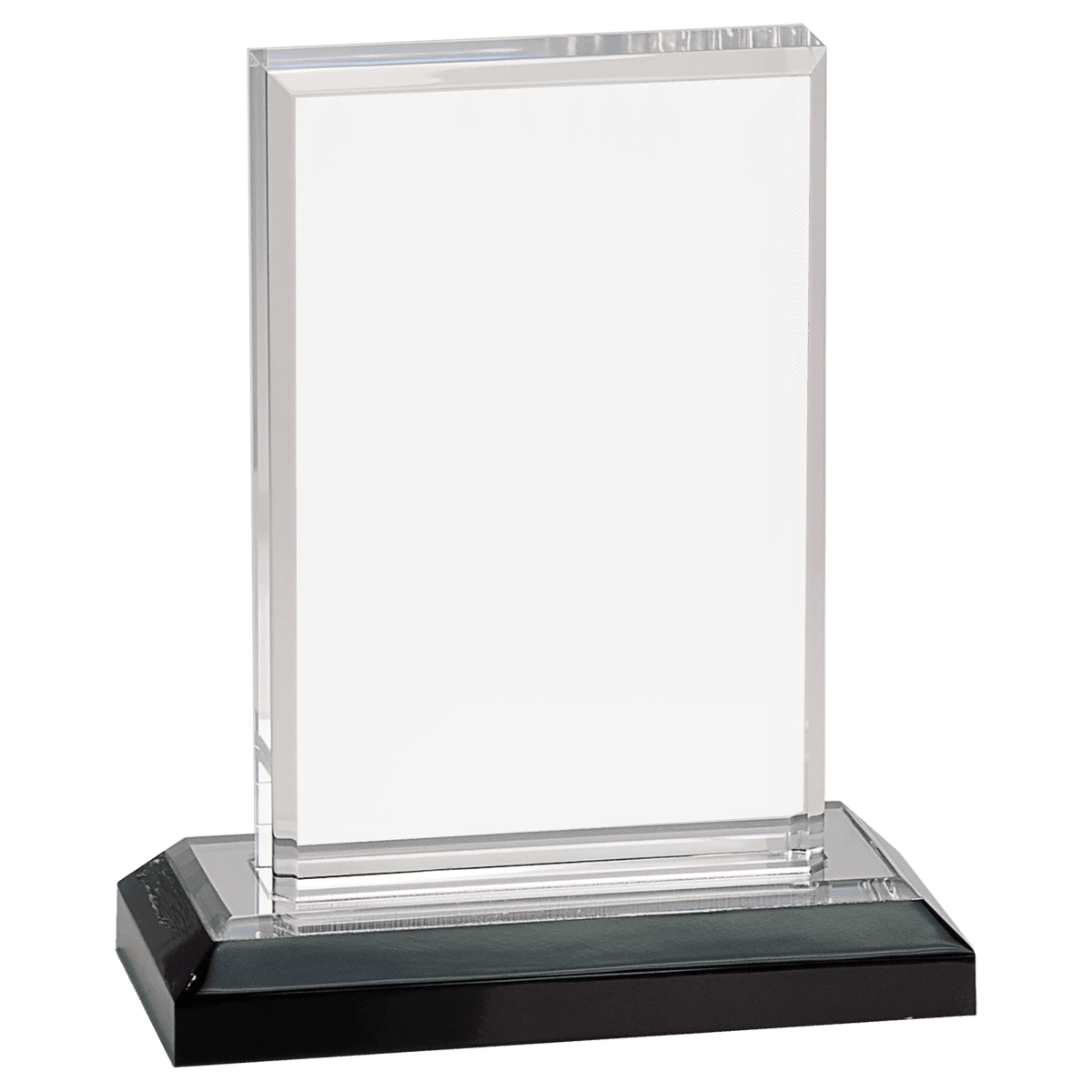 5" x 6" Silver Beveled Impress Acrylic Award