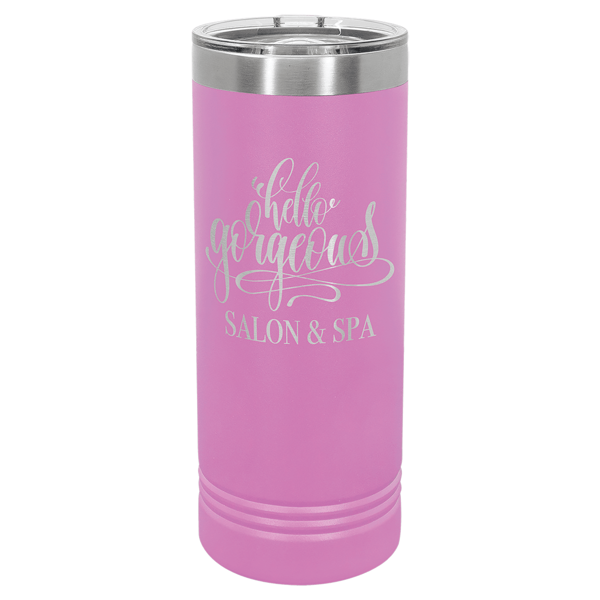 Light Purple Polar Camel 22 oz. Skinny Tumbler with Slider Lid