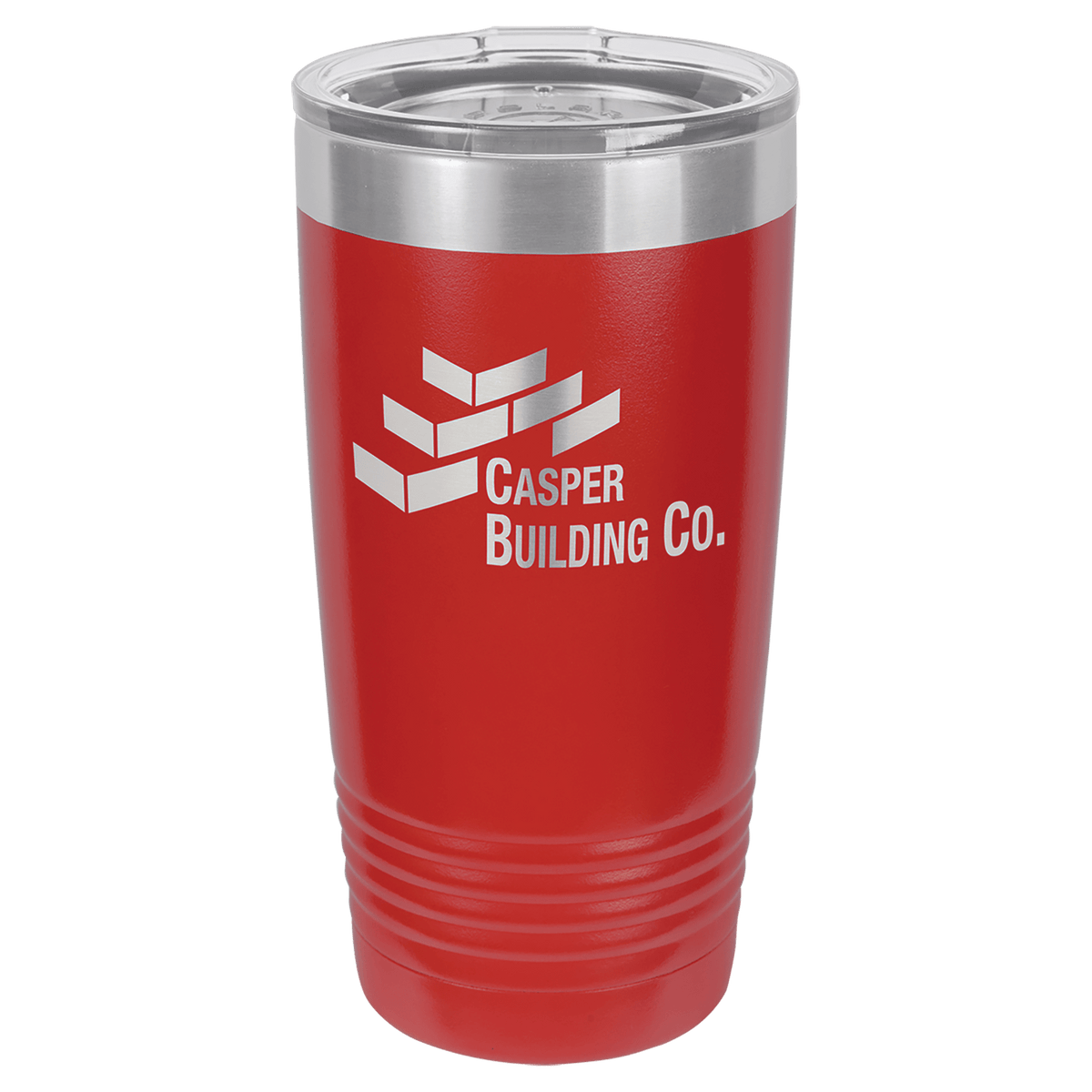 Red Polar Camel 20 oz. Ringneck Tumbler with Logo Lid