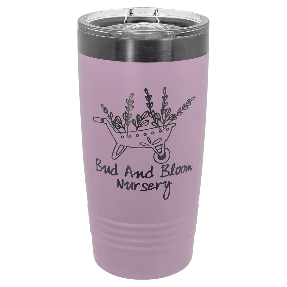 Moody Lilac Ghost Black Black Polar Camel 20 oz. ION-Plated Ringneck Tumbler with Slider Lid