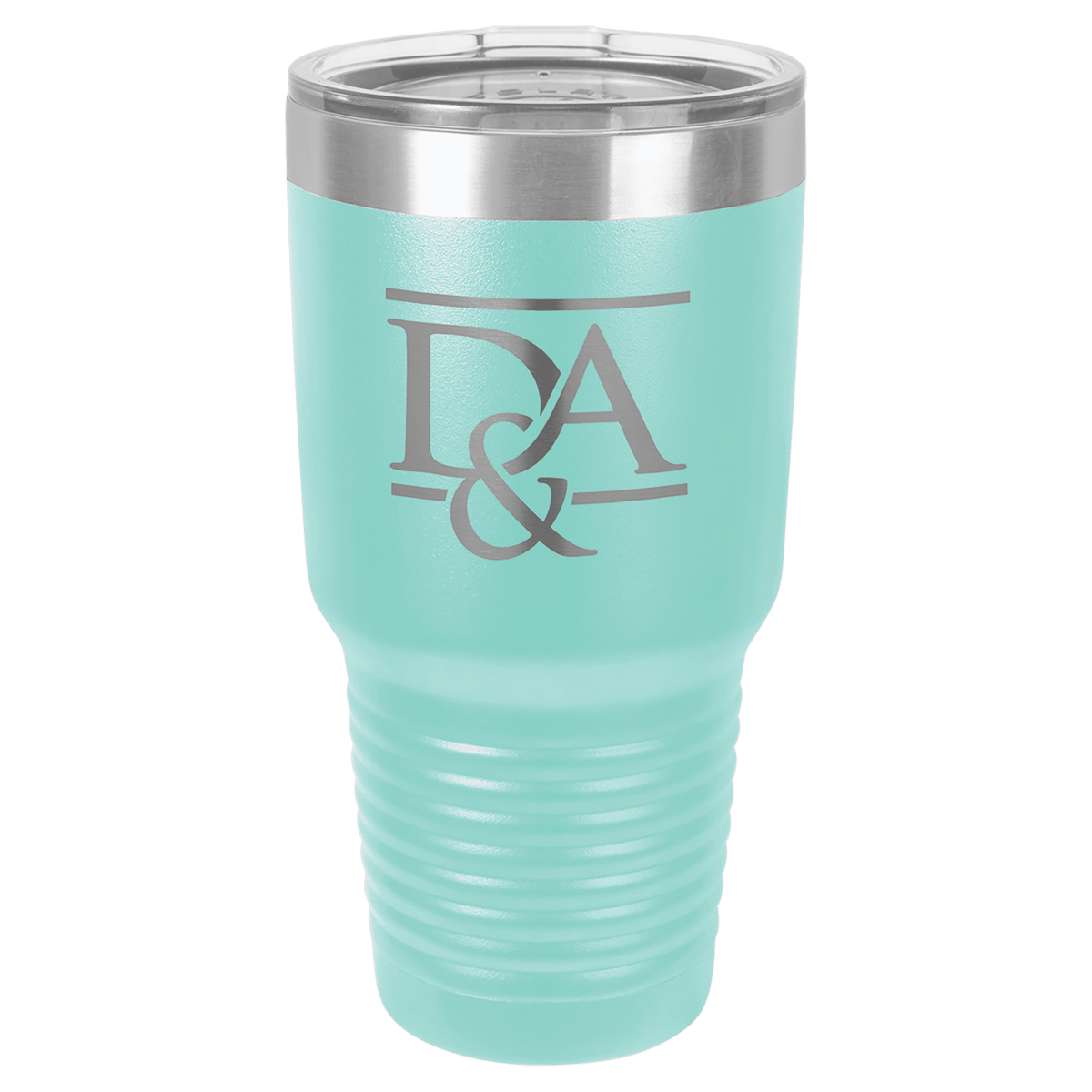 Teal Polar Camel 30 oz. Ringneck Tumbler with Logo Lid