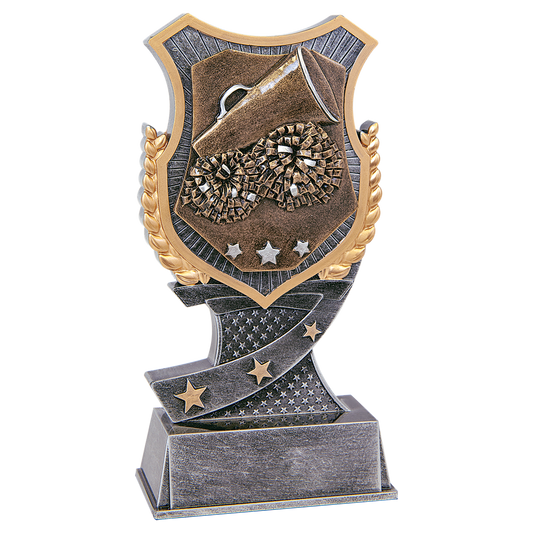 6" Cheer Shield Award