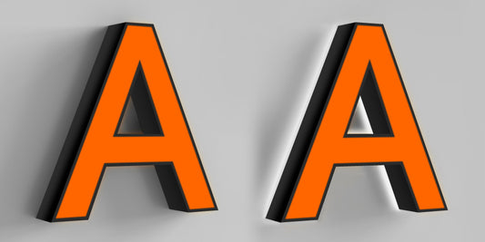 Custom channel letters