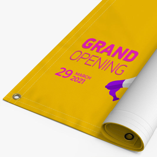 Custom vinyl banner